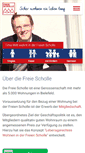 Mobile Screenshot of freie-scholle.de
